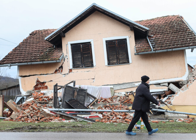 Postaža un iznīcība. FOTO: mēnesis pēc traģiskās zemestrīces, kas satricināja Horvātiju