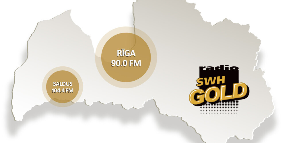 "Radio SWH Gold" iegūst jaunu frekvenci Saldū