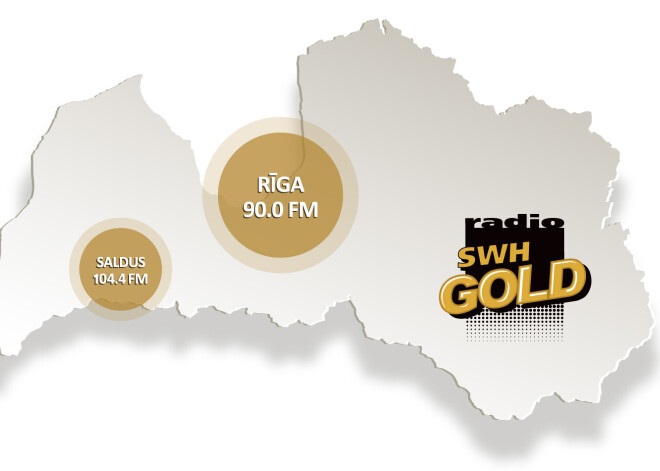 "Radio SWH Gold" iegūst jaunu frekvenci Saldū