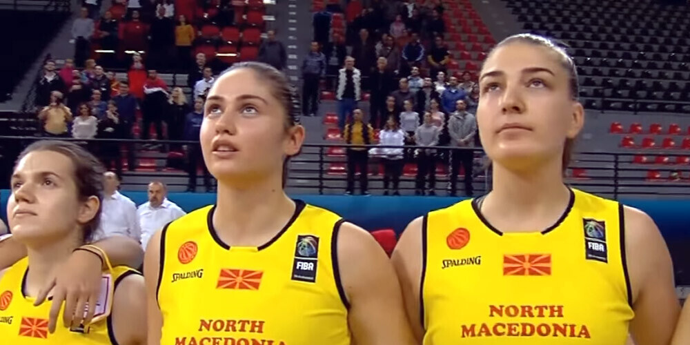 Ziemeļmaķedonijas sieviešu basketbola izlase diskvalificēta no EČ kvalifikācijas turnīra