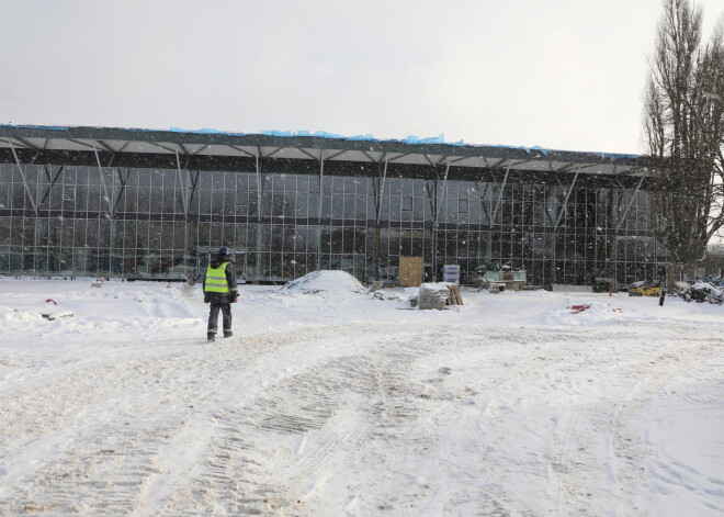 Tiek būvēta Daugavas stadiona ledus halle, kurā atradīsies divi hokeja laukumi, kas paredzēti 2021. gada hokeja pasaules čempionāta dalībnieku treniņiem.