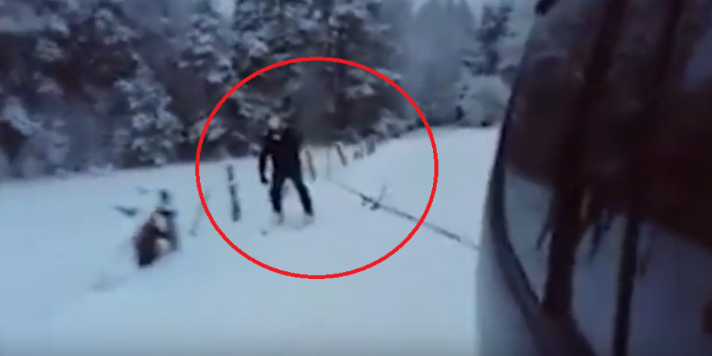 На санках за машиной и на квадрацикле по льду: полиция ловит ловит латвийцев за экстрим