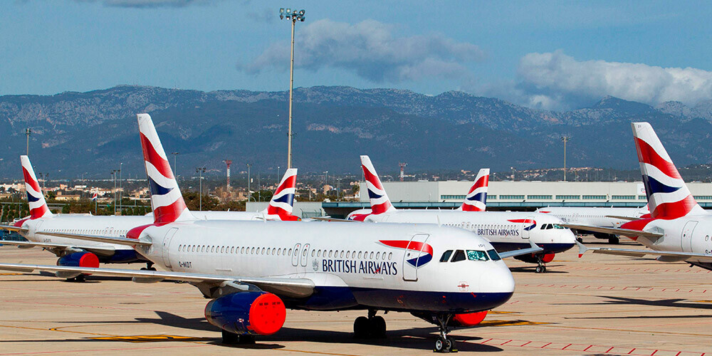 "British Airways" apņēmusies līdz 2050.gadam kļūt par uzņēmumu ar nulles oglekļa dioksīda emisijām.