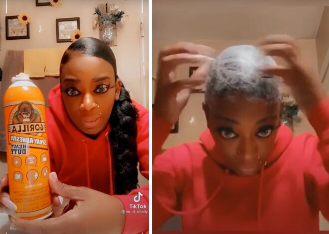 Сама не догадалась! Девушка, залившая волосы суперклеем, подает в суд на производителя