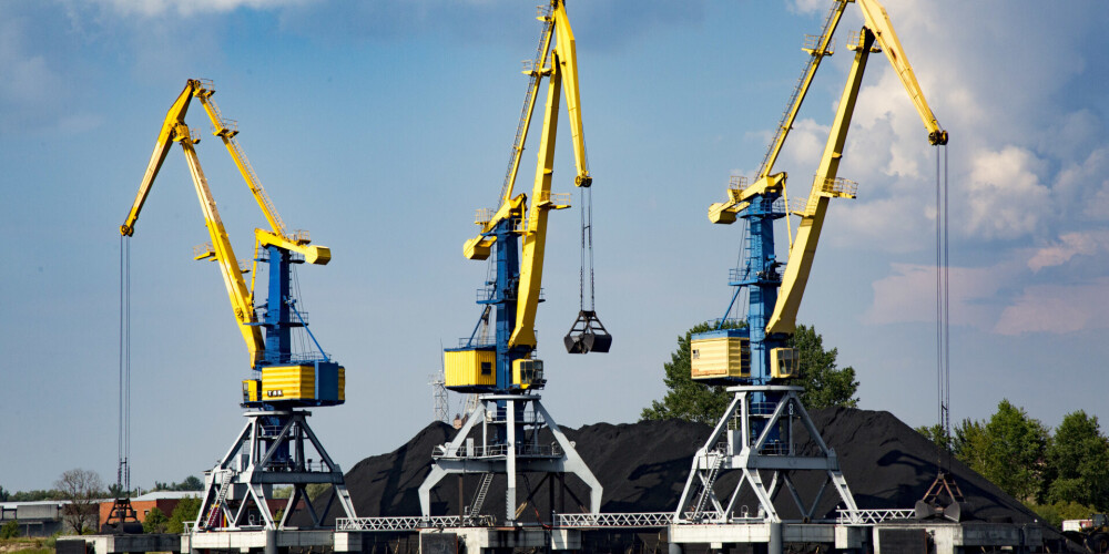 Грузооборот портов Латвии в январе уменьшился на 9,7%