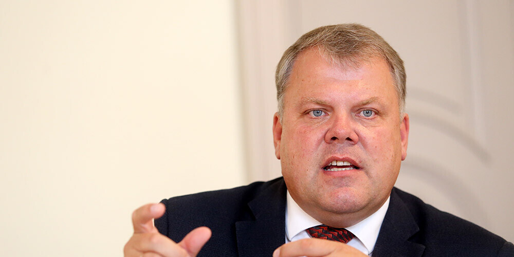 Latvijas Pašvaldību savienības (LPS) priekšsēdis Gints Kaminskis.