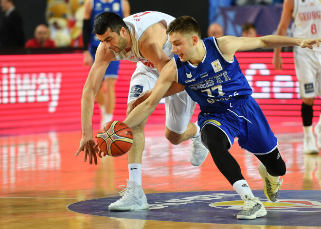 Igaunijas basketbolisti pret Itāliju izsēj 24 punktu pārsvaru, bet uzvar, sperot platu soli pretī Eiropas čempionāta finālturnīram