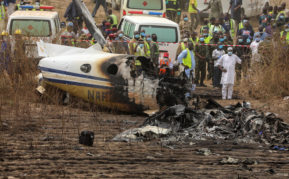 Nigērijas Gaisa spēku lidmašīnas avārijā gājuši bojā septiņi cilvēki