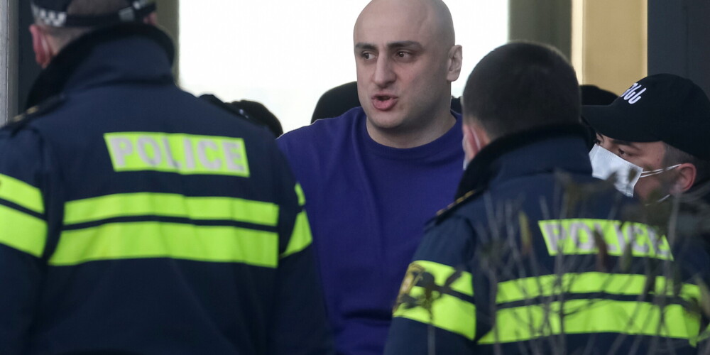 Aizturēts Gruzijas opozīcijas līderis