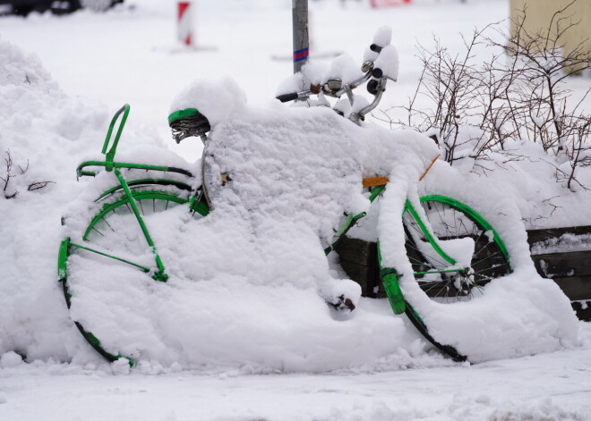 Зима в Латвии была самой холодной за последние восемь лет