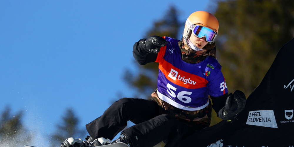 Snovbordiste Vītola pasaules čempionātā paralēlā slaloma kvalifikācijā ierindojas 48. vietā