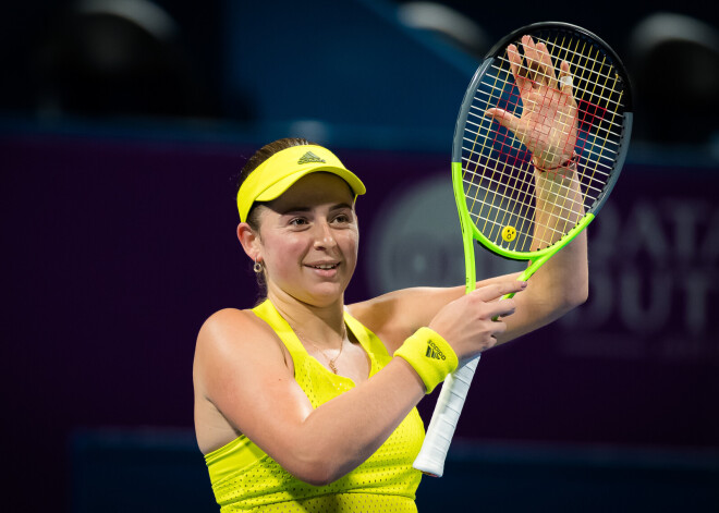 Ostapenko uzvar arī Dohas "WTA 500" turnīra dubultspēļu pirmajā kārtā