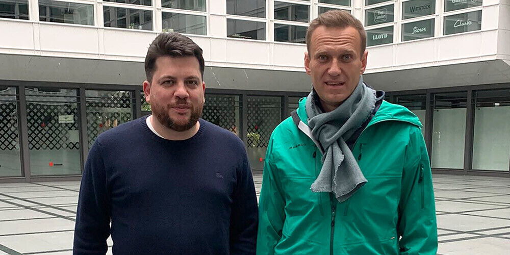 Леонид Волков и Алексей Навальный