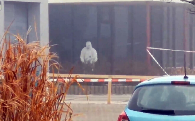 Sprādziena vieta noslēgta un izsaukti sapieri.