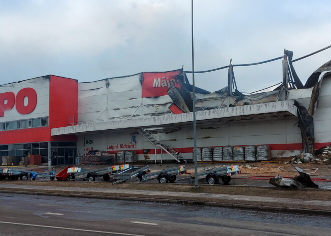 Par Rēzeknē nodegušo veikalu "Depo" izmaksā Latvijas vēsturē otro lielāko apdrošināšanas atlīdzību