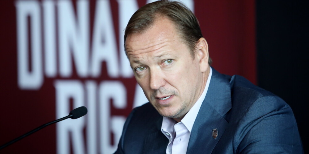 Rīgas "Dinamo" vadība nolemj neturpināt sadarbību ar Pēteri Skudru