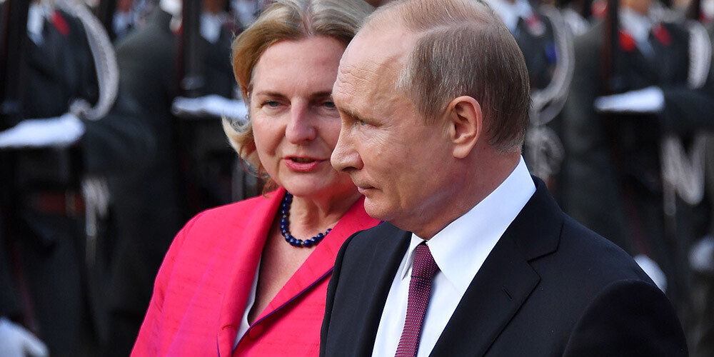 Bijusī Austrijas ārlietu ministre, kuras kāzās viesojās Putins, nominēta vietai "Rosņeftj" direktoru padomē