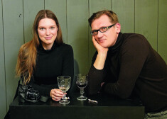 Гатис с женой