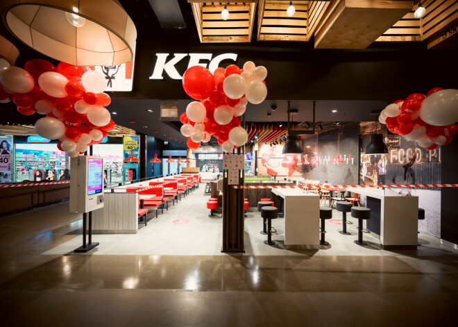 Фото: в Riga Plaza открылся новый ресторан KFC