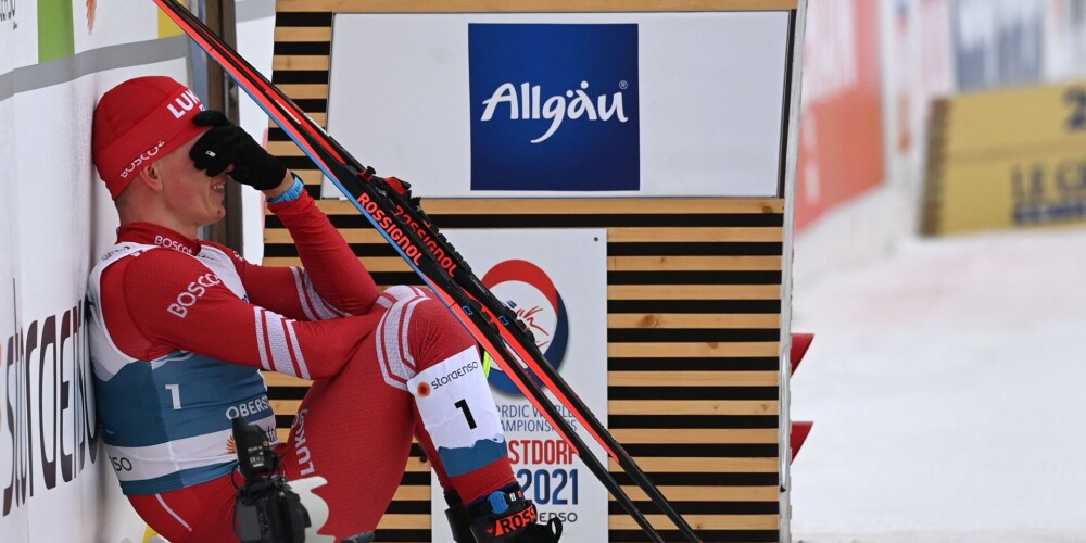 Pasaules čempionāts slēpošanā vīriešiem noslēdzas ar krievu spīdekļa asarām, drāmu un Putina uzmanību