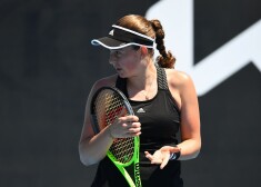 Ostapenko pārliecinošs zaudējums Dubaijas "WTA 1000" turnīra otrajā kārtā