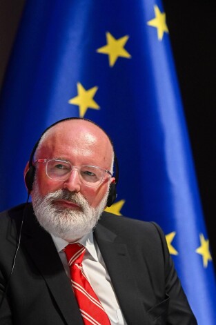 EK viceprezidents Franss Timmermanss.