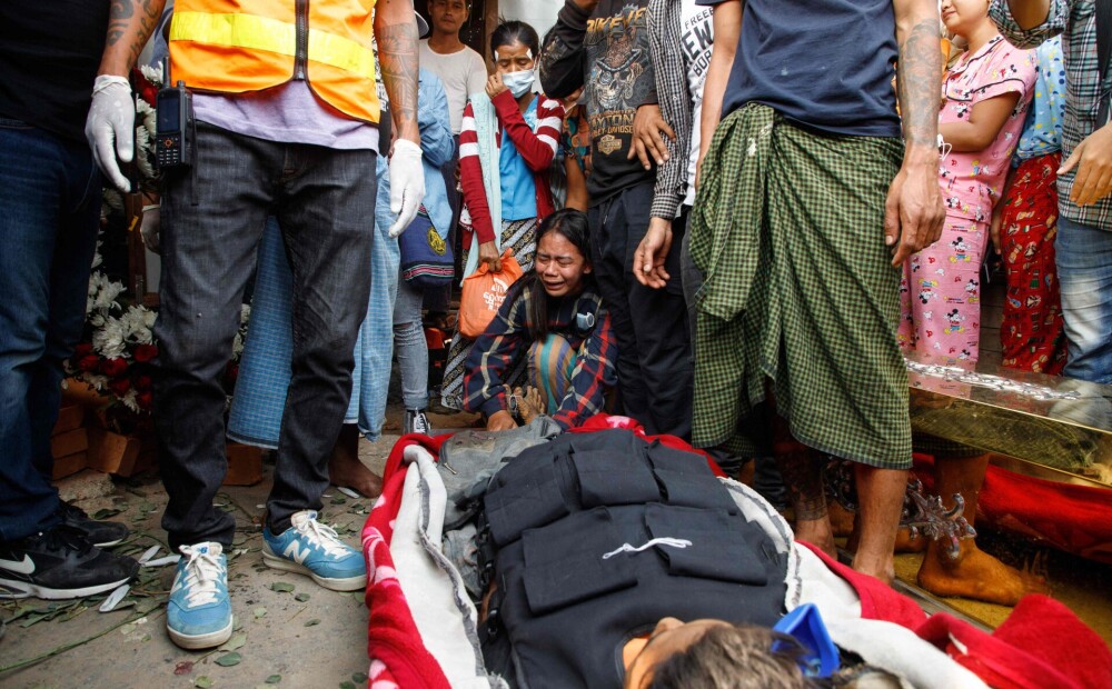 Mjanmā kopš protestu sākuma nogalināti jau vairāk nekā 80 cilvēku