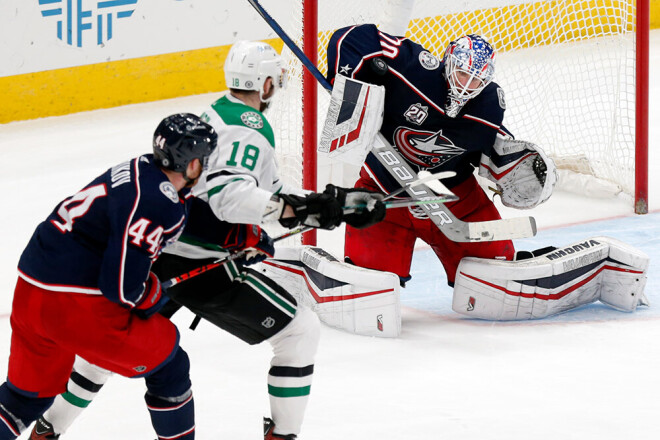 Korpisalo mačā pret "Stars" atvairīja 34 no 35 metieniem, tverot 97,1% raidījumu.