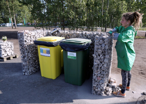В Риге появятся восемь новых площадок по сбору сортированных отходов