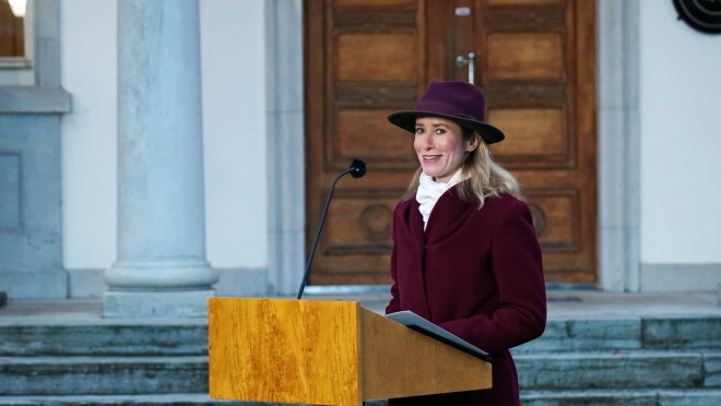 Igaunijas premjerministre Kaja Kallasa nedēļas sākumā paziņoja, ka ir inficējusies ar Covid-19.