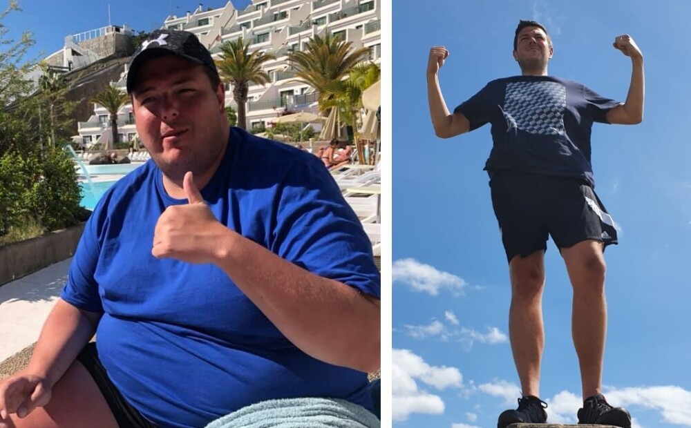 Как мужчина с весом 171 кг сбросил 70 кг и поделился своим секретом успеха