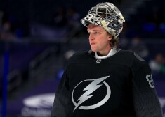 Andrejs Vasiļevskis ir NHL līdervienības Tampabejas "Lightning" pamatvārtsargs.