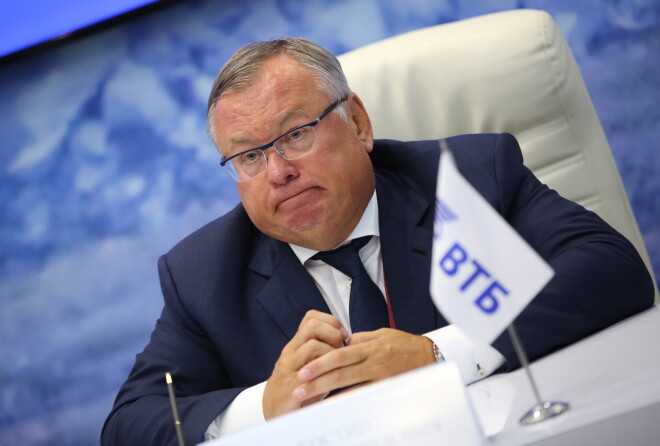 Krievijas valstij piederošās bankas “VTB Bank” vadītājs Andrejs Kostins