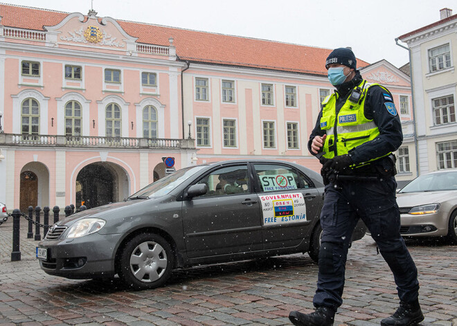 Igaunija pagarina Covid-19 dēļ noteiktos stingros ierobežojumus