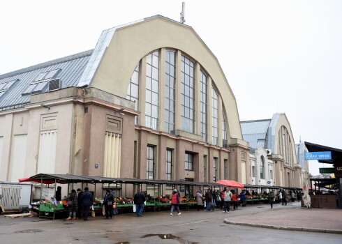 Rīgas Centrāltirgus paviljoni.