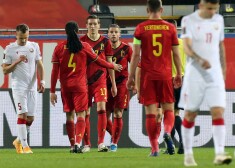 Beļģija grauj baltkrievus; Ronaldu un Portugāle ne bez pūlēm uzvar Luksemburgā