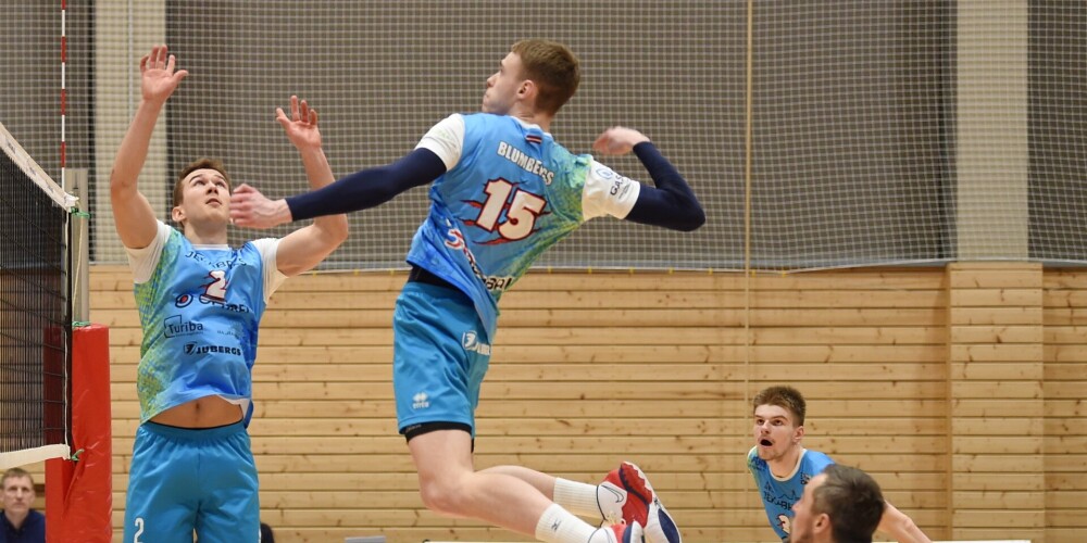 Jēkabpils "Lūši" kļūst par Latvijas čempioniem volejbolā