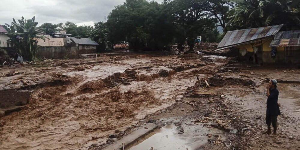 Indonēzijā un Austrumtimorā plūdos un nogruvumos 55 bojāgājušie