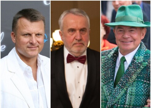 Šlesers, Šķēle, Lembergs - trīs par oligarhiem dēvētie uzņēmēji.
