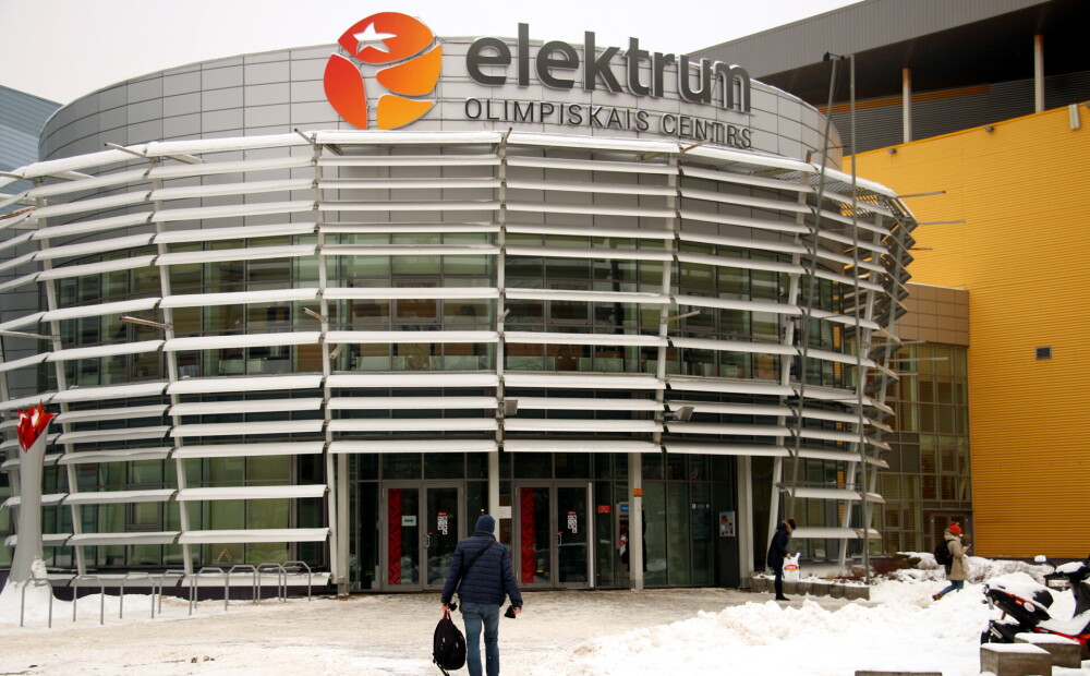 Sākta Olimpiskā sporta centra pielāgošana hokeja pasaules čempionāta vajadzībām