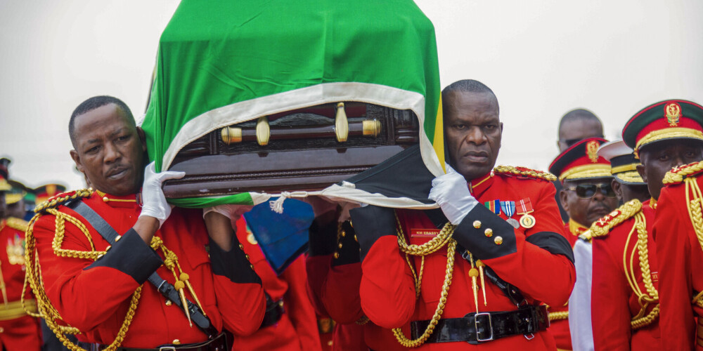 Tanzānijas iepriekšējā prezidenta Džona Magufuli bēres