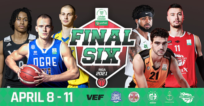  Latvijas – Igaunijas basketbola līgas “Final Six” jau no ceturtdienas Olimpiskajā sporta centrā.