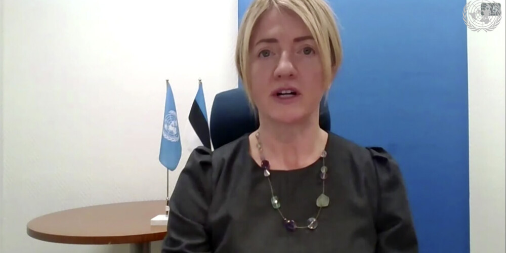Igaunijas ārlietu ministre telefonsarunā Krievijas kolēģim izteikusi bažas par Ukrainā notiekošo