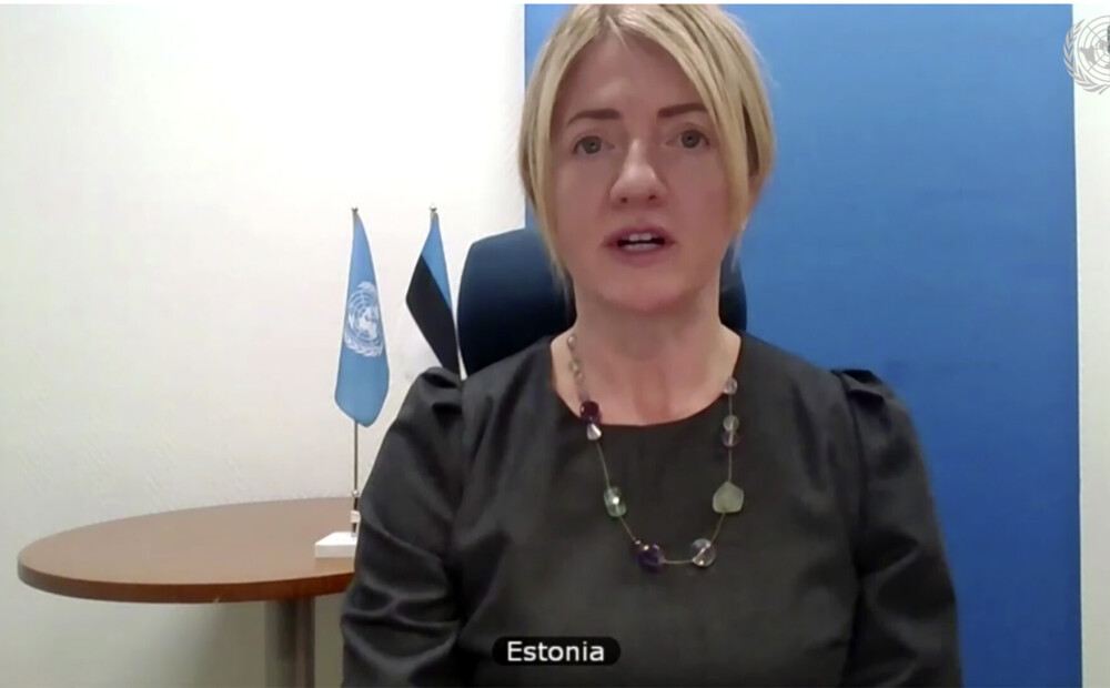 Igaunijas ārlietu ministre telefonsarunā Krievijas kolēģim izteikusi bažas par Ukrainā notiekošo