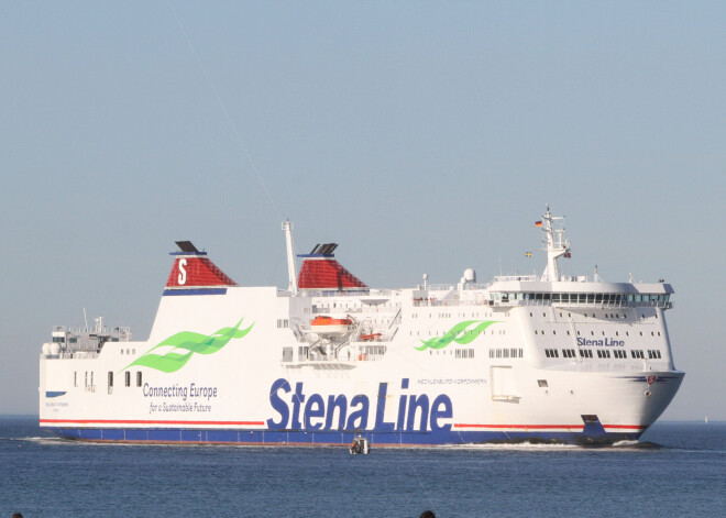 "Stena Line" maršrutā Trāveminde-Liepāja kursēs prāmis "Stena Livia"