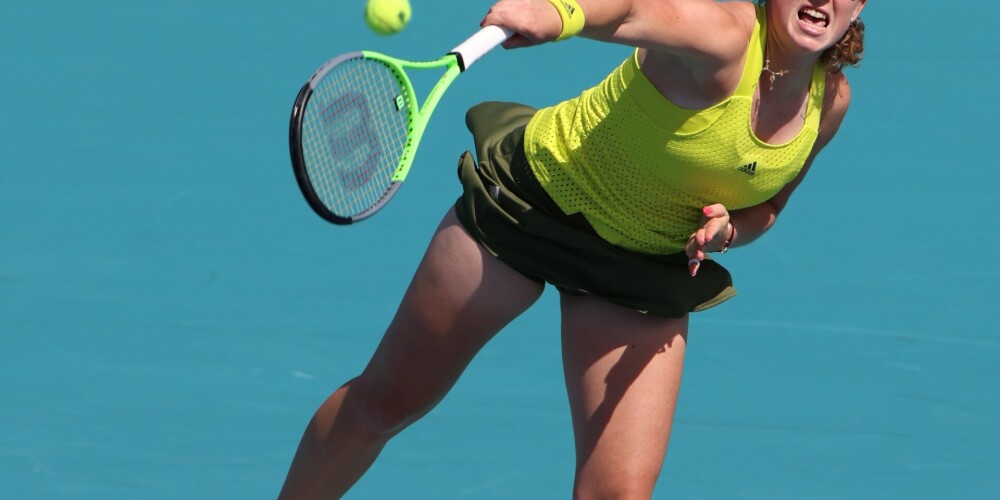 Ostapenko minimāls kāpums WTA rangā