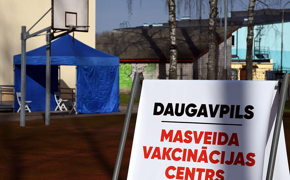 Daugavpils vakcinācijas centrā pieprasījums pēc potes mazāks nekā citviet valstī