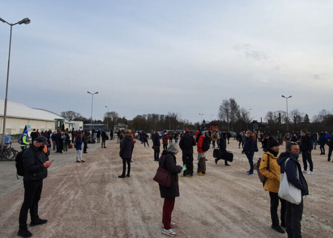 В резекненском центре вакцинации неожиданно большая активность жителей