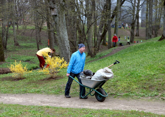 Aktīvākie talkotāji no Rīgas domes varēs saņemt dāvanu