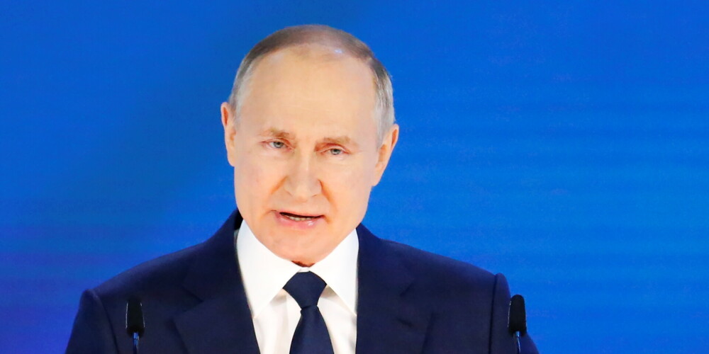 Putins brīdina Krievijas konkurentus nešķērsot sarkano līniju